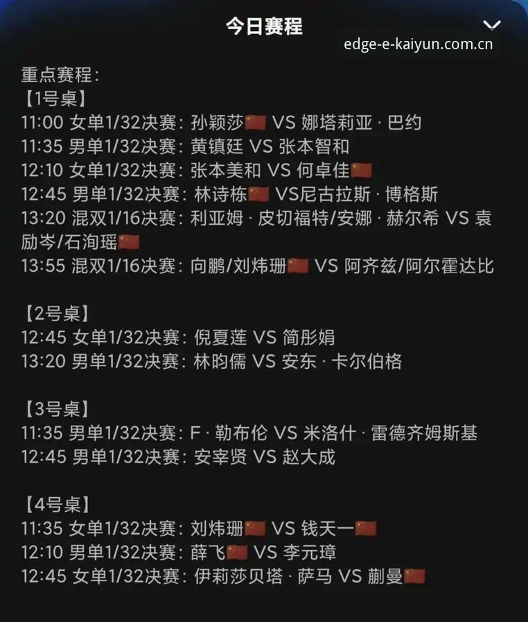 开云体育赛程查询 开运体育平台赛程查询功能详解——新手也能快速上手